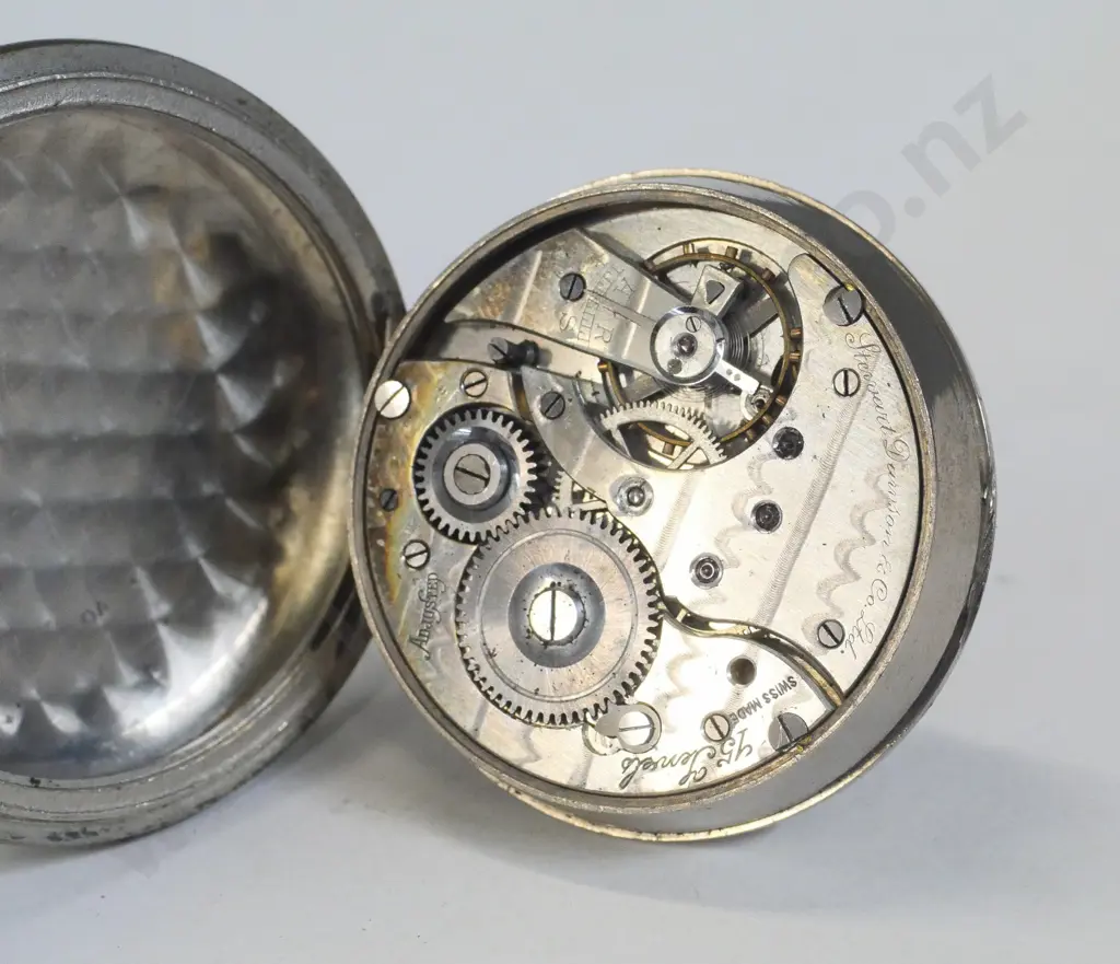 pocket watch 'Stewart Dawson &Co Ltd The Miner Swiss made Image 1++