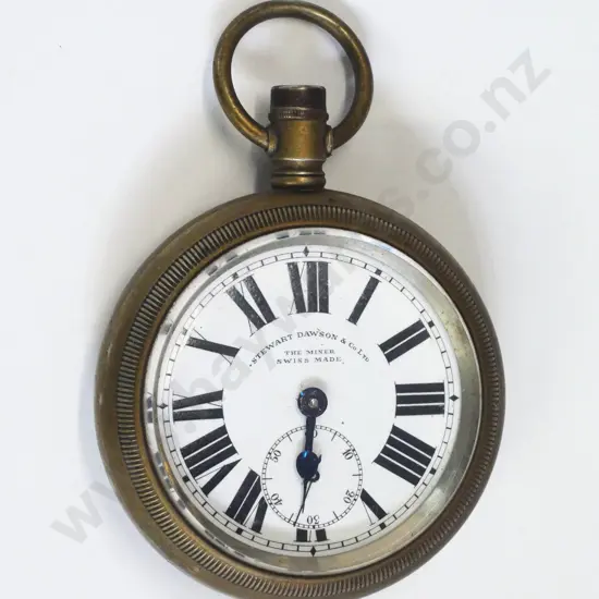 pocket watch 'Stewart Dawson &Co Ltd The Miner Swiss made