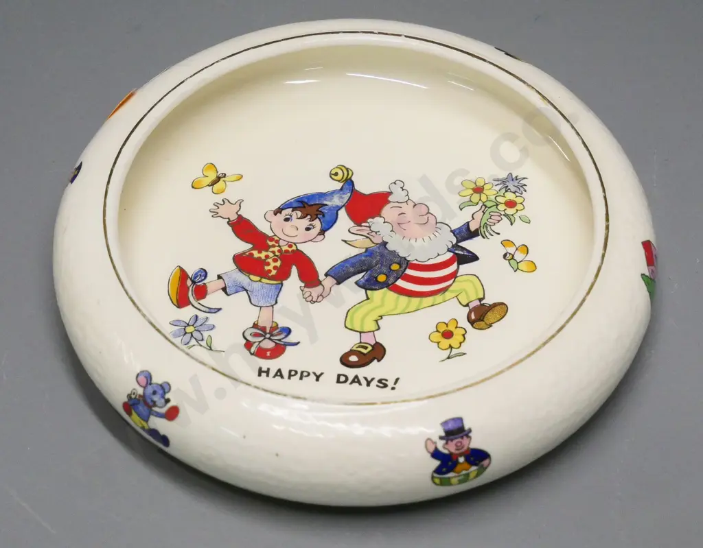 'Happy Days' English child's bowl - diameter 170 Image 1++