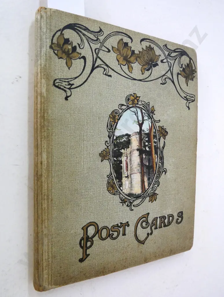 postcard album with post WWI era subjects - Cairo, France, UK, Western Australia Image 1++