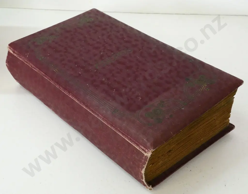 vintage postcard album with 400 early New Zealand postcards, mainly south island - damage to some backing pages Image 1++