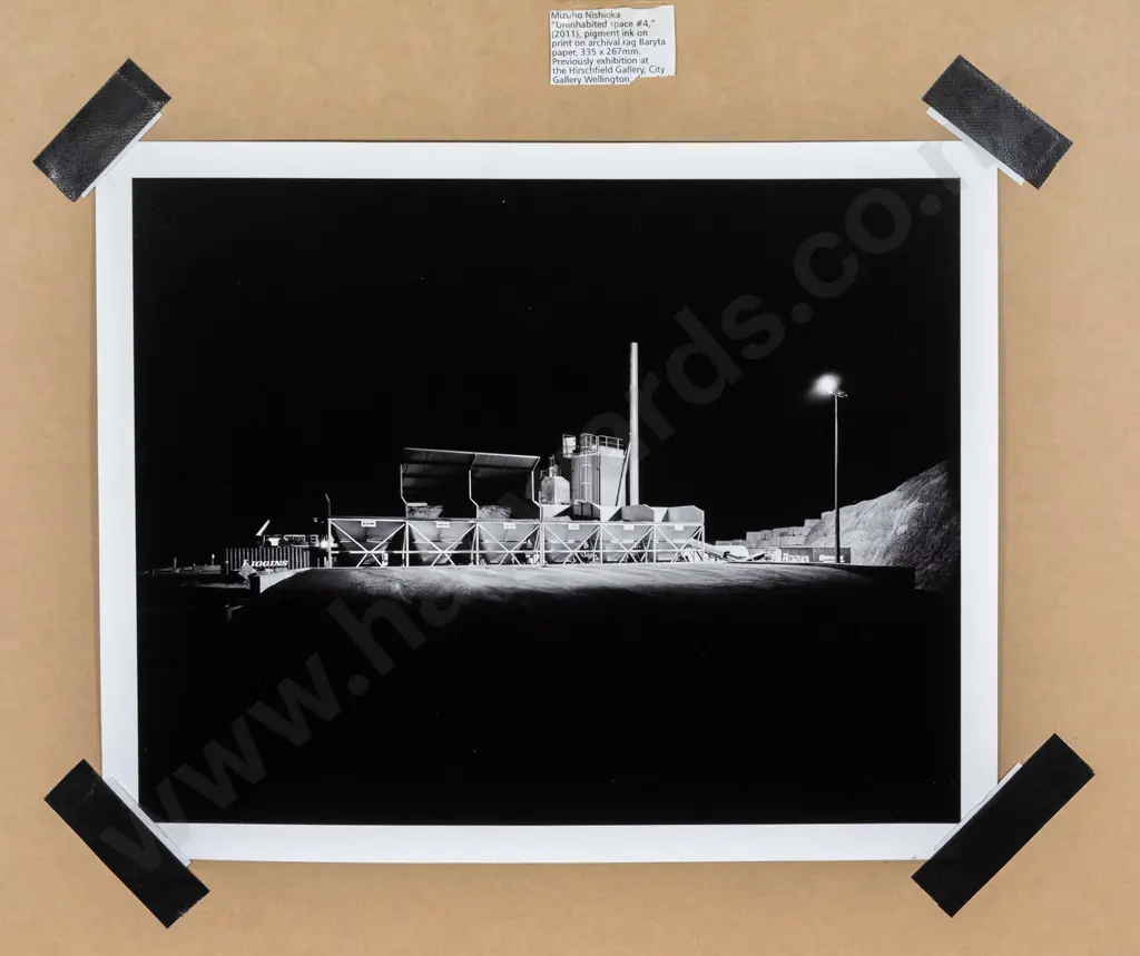 Mizuho Nishioka 2011 - unframed pigment print photograph - "Uninhabited space #4" H265 W340 Image 1++