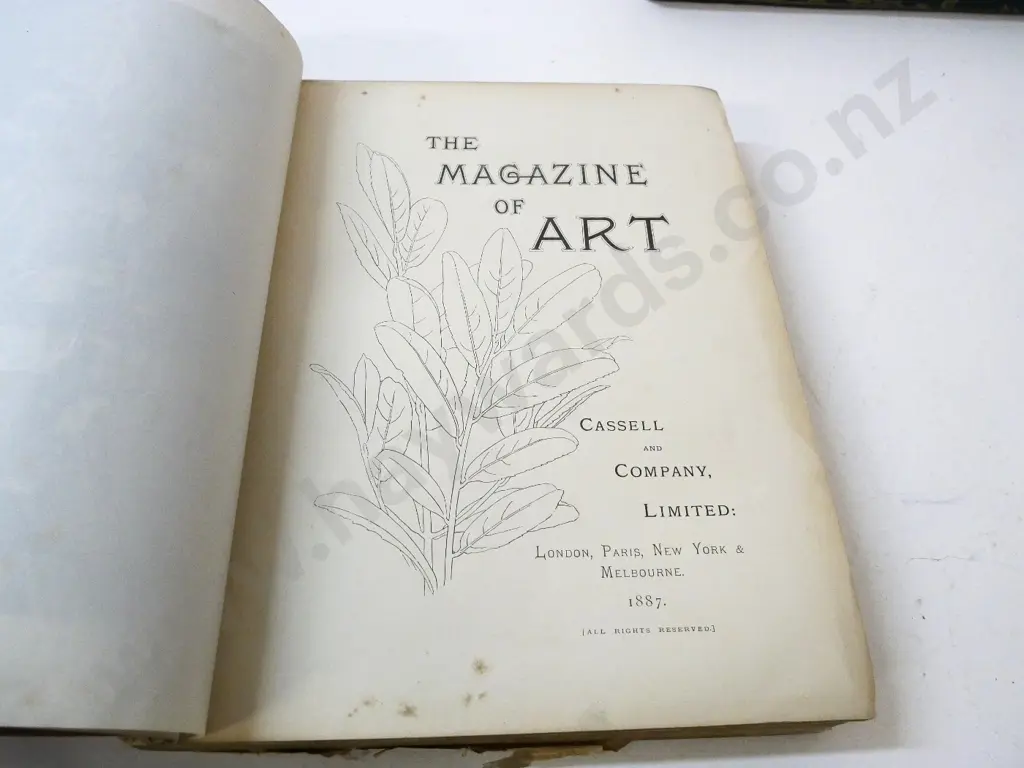 antique illustrated books - 1887 Magazine of Art, Picturesque Europe, Poetical Works of Longfellow - all have some wear Image 1++