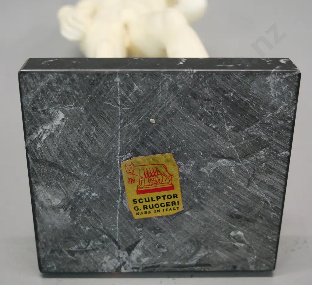 figure of David - H 300, Made in Italy label, G. Ruggieri stamped into base Image 1++