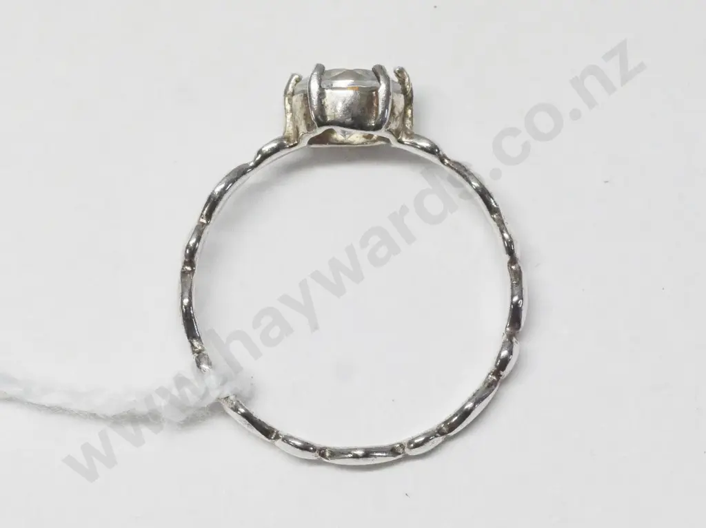 cz dress ring stamped 925 Image 1++
