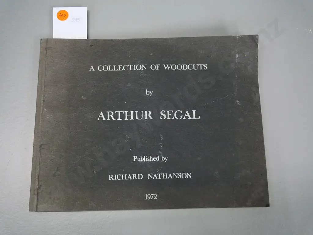 book of Arthur Segal woodcuts - pub. Richard Nathanson 1972 - some foxing to page edges Image 1++