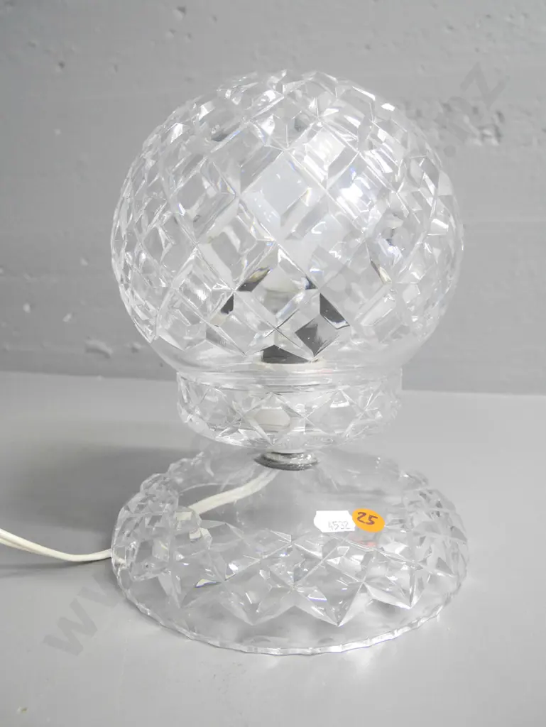 cut crystal table lamp H-120 Image 1++