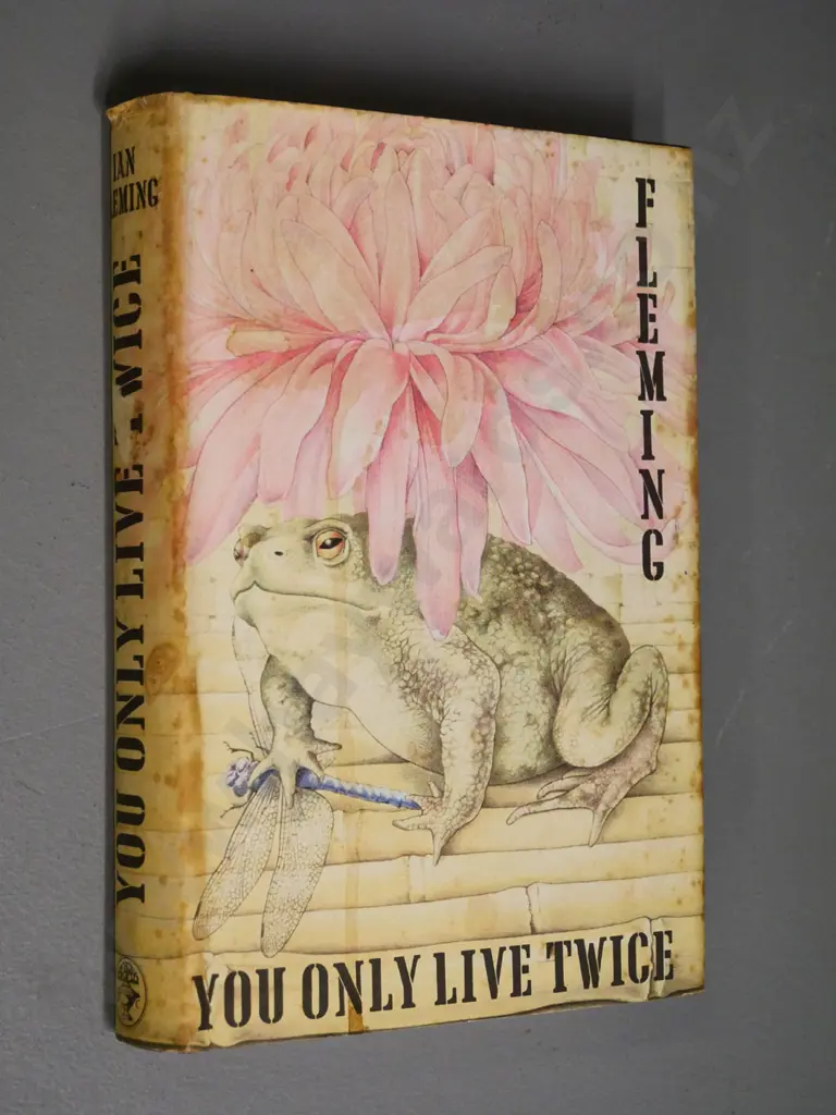 Ian Fleming - You Only Live Twice, 1964 first edition - wear to jacket and foxing on page edges Image 1++
