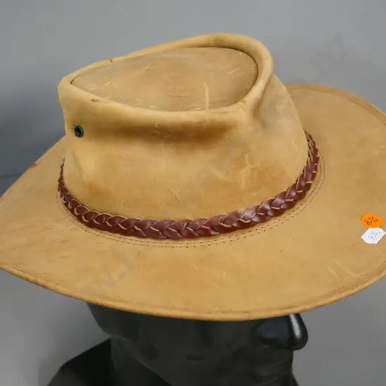 Jackaroo Australia leather stockman's hat