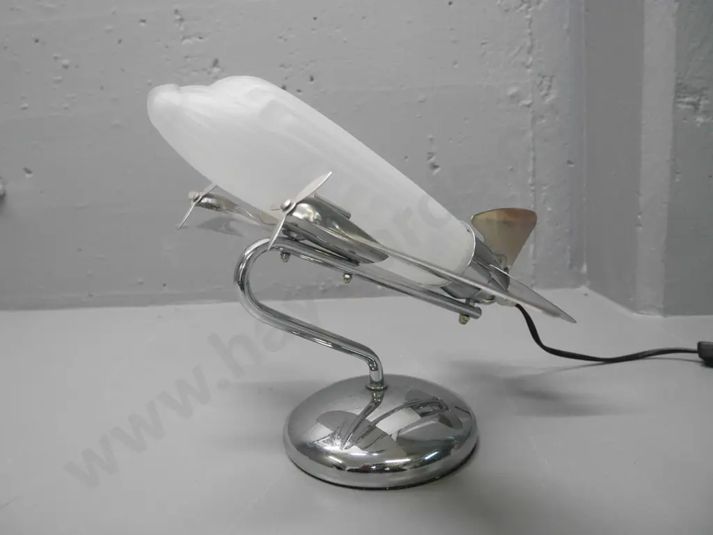 reproduction deco aeroplane table lamp H-240 Image 1++