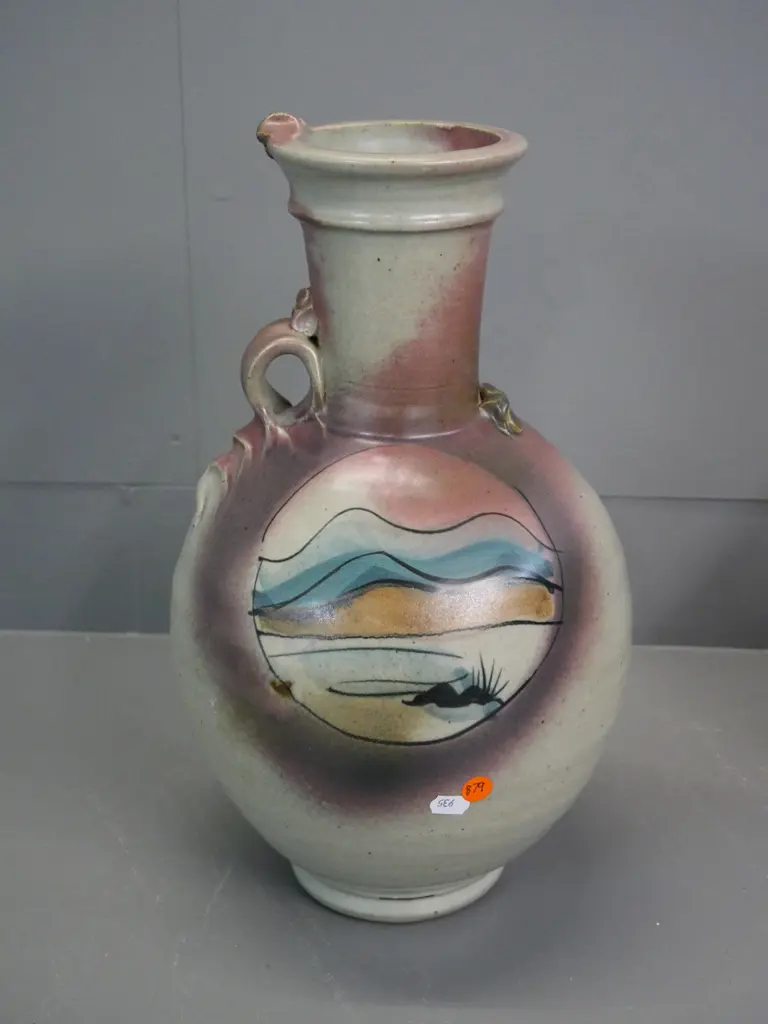 studio pottery vase - H-380 Image 1++