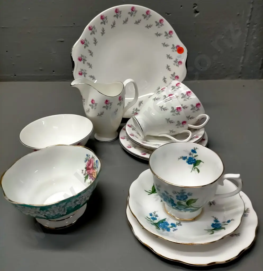 Royal Albert china - Winsome Forget Me Not and Enchantment Image 1++
