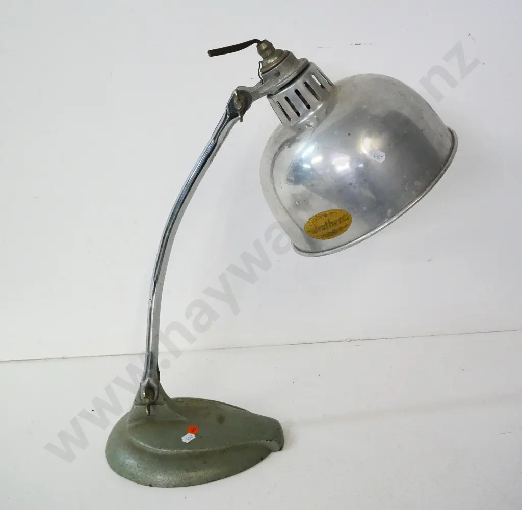 Infratherm heat lamp, cord cut off, has some pitting and wear H-430 Image 1++