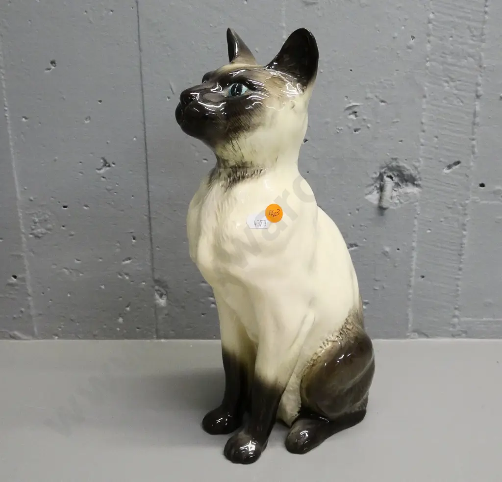 large Beswick Siamese cat figure H-350 Image 1++