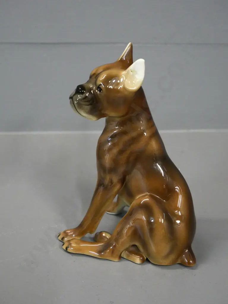 Austrian porcelain dog figure H-160 Image 1++