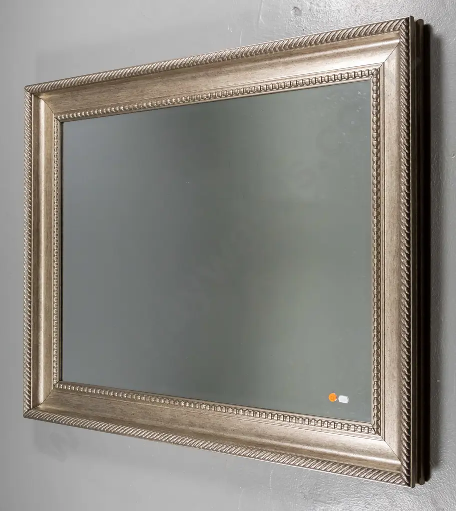gilt framed bevelled edge wall mirror H-750 W-960 Image 1++