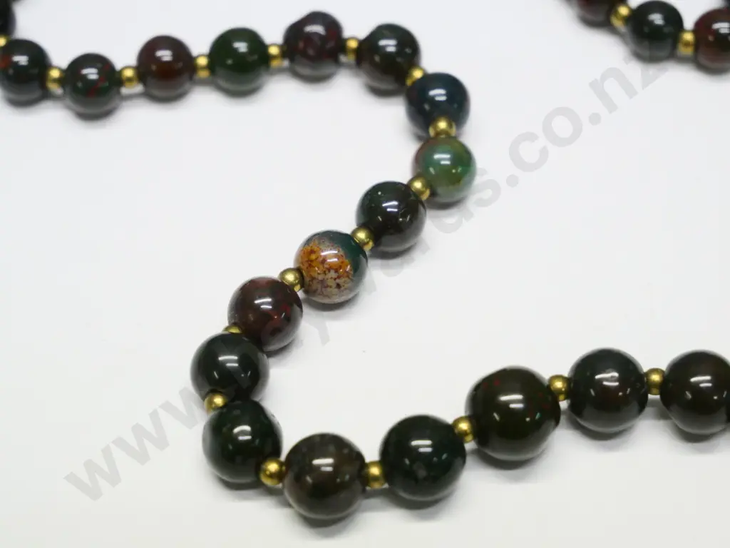 agate beaded necklace Image 1++