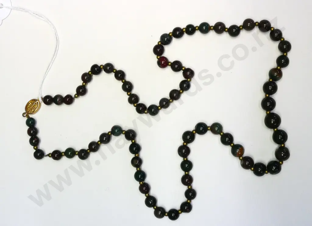 agate beaded necklace Image 1++