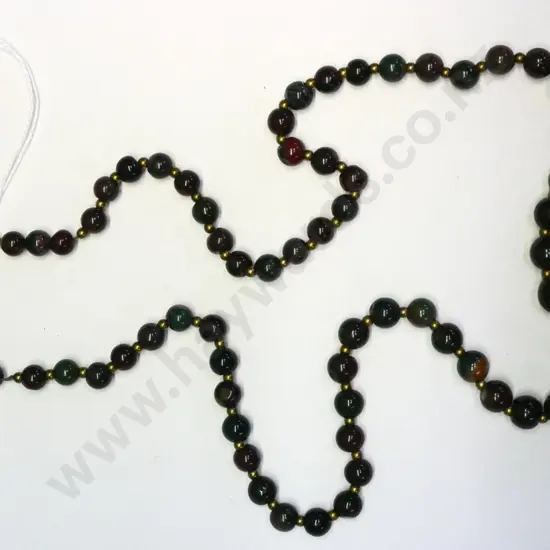 agate beaded necklace