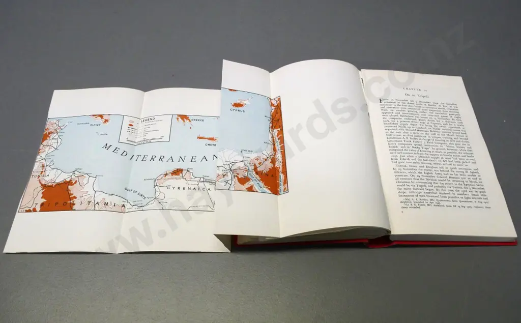 book: Official History of New Zealand in the 2nd World War - 23 Battalion - Angus Ross 1959, some wear & separation Image 1++