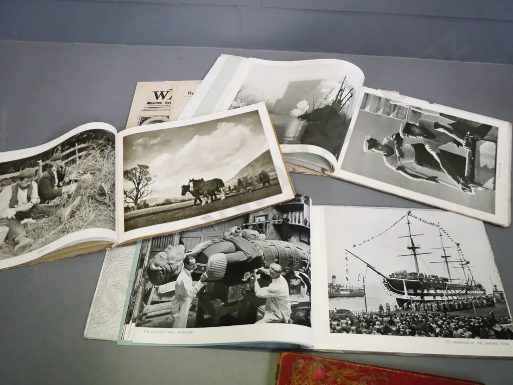4 vintage photo books incl Pictures from the Post 1936, 7 & 8 - and four 1905 issues of War Cry NZ Salvation Army pub. Image 1++