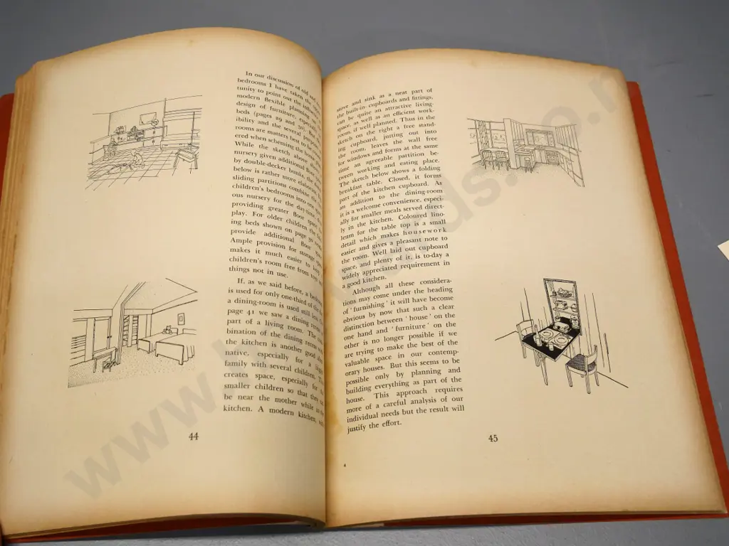 Design And Living - E.A. Plischke, Dept. of Internal Affairs Wellington, 1947 - slight wear and marks Image 1++