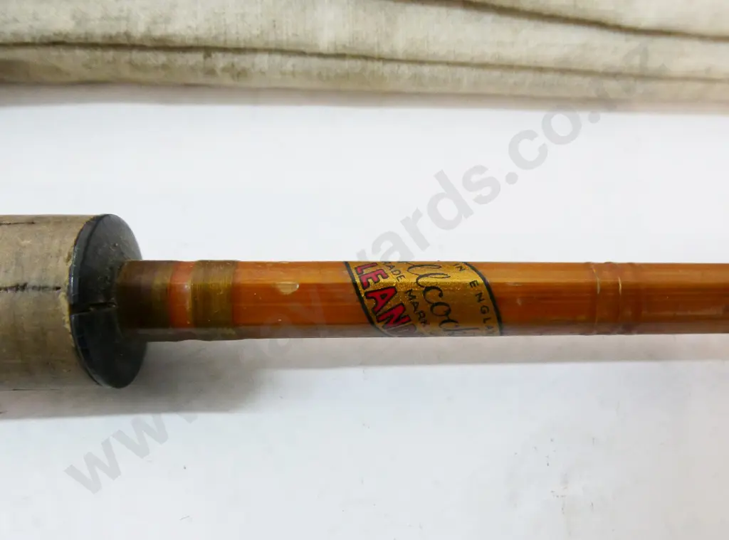 Allcocks 'Leander' 2-piece split-cane fly rod and sleeve Image 1++