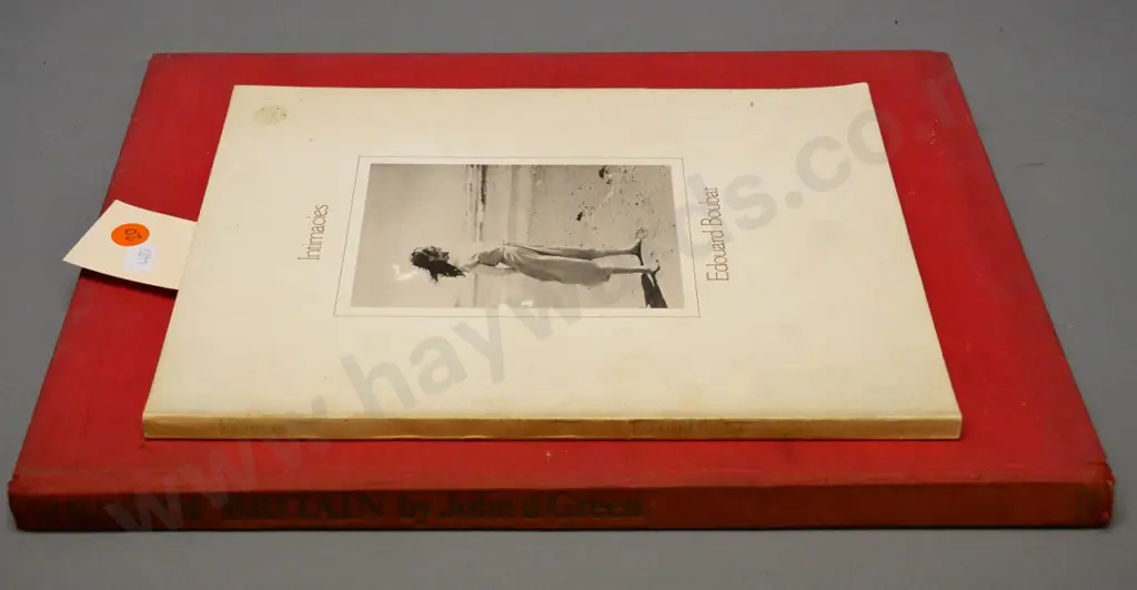 2 photo books - Intimacies by Edouard Boubat and Birds of Britain (1967 John Green fashion & model photos) Image 1++