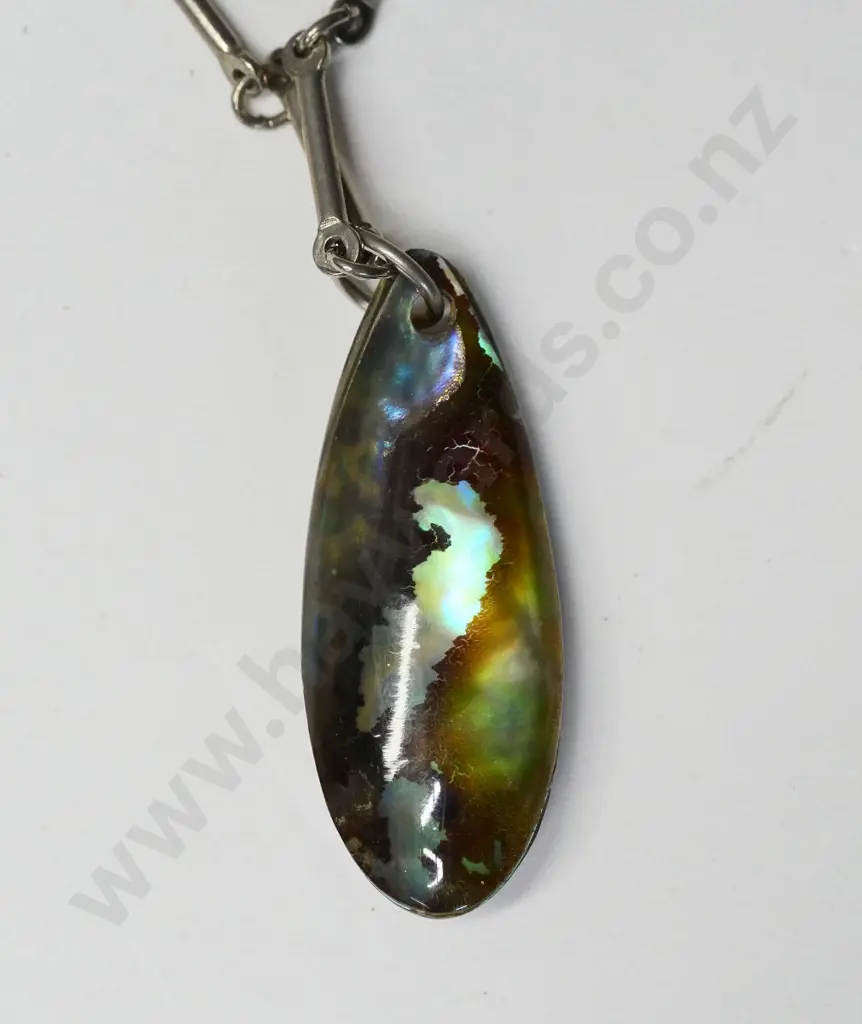 paua shell necklace no markings Image 1++