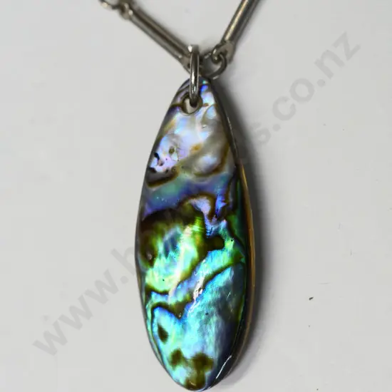 paua shell necklace no markings