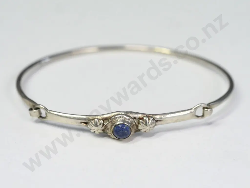 silver bangle stamped stg sil Image 1++