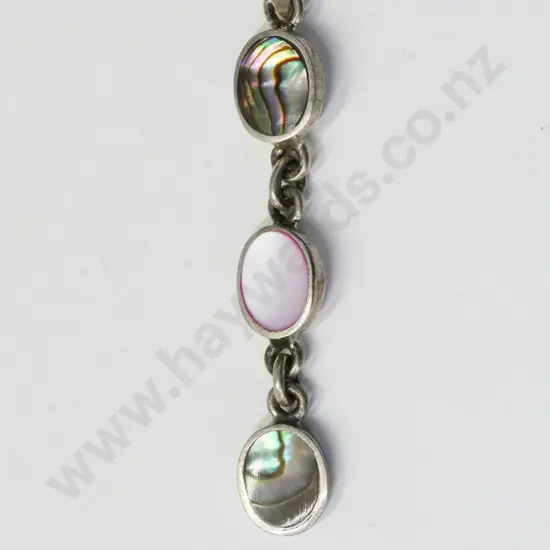 silver necklace stamped 925