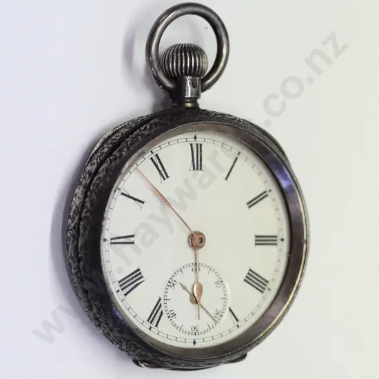 silver pocket watch stamped 925 needs attention