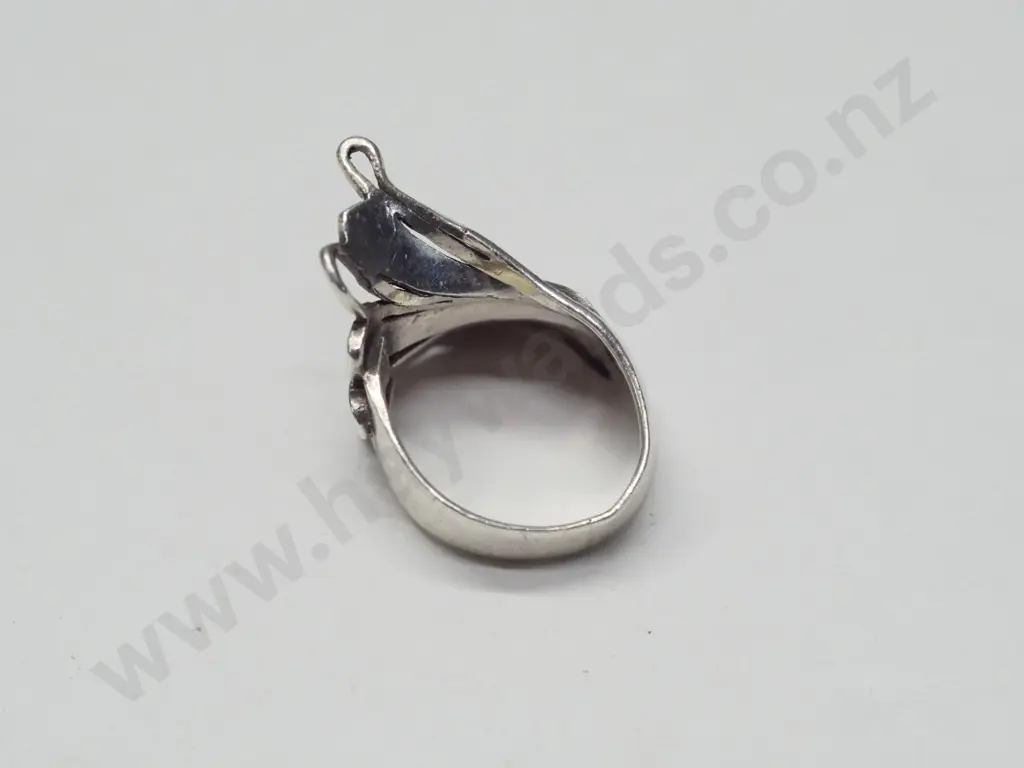 silver ring stamped 925 Image 1++