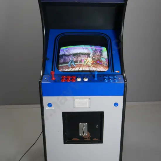 original Plutos Dunedin arcade game, original boards removed, replaced with computer, has many arcade games