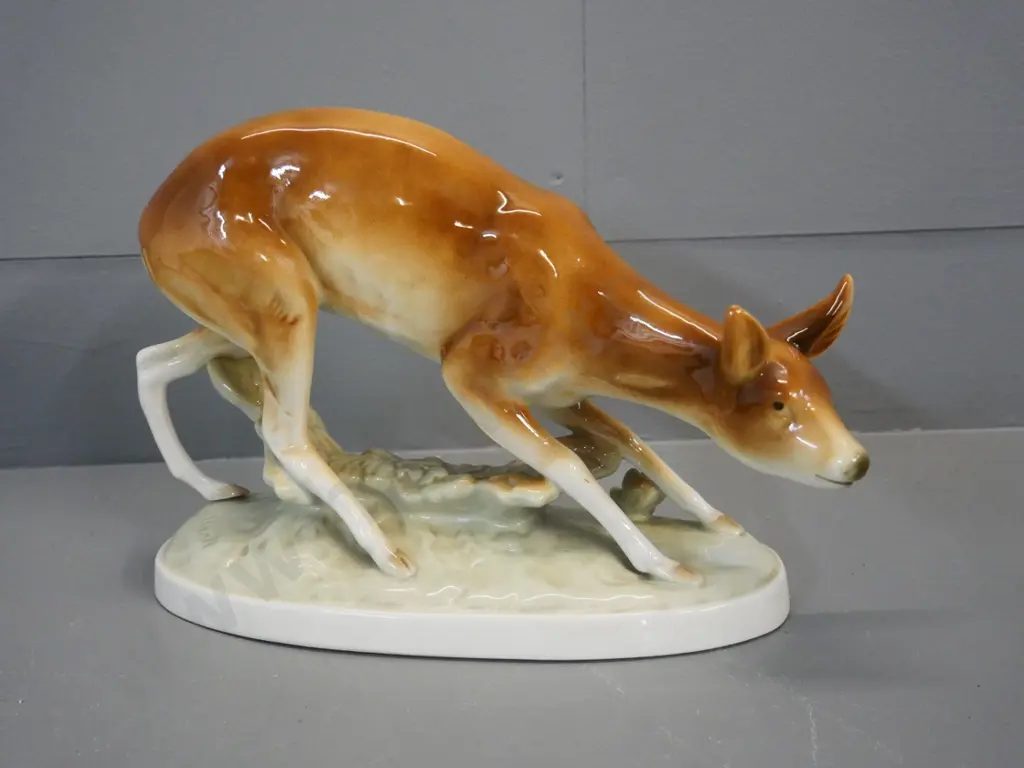 Royal Dux deer figure H-200 L-320 Image 1++