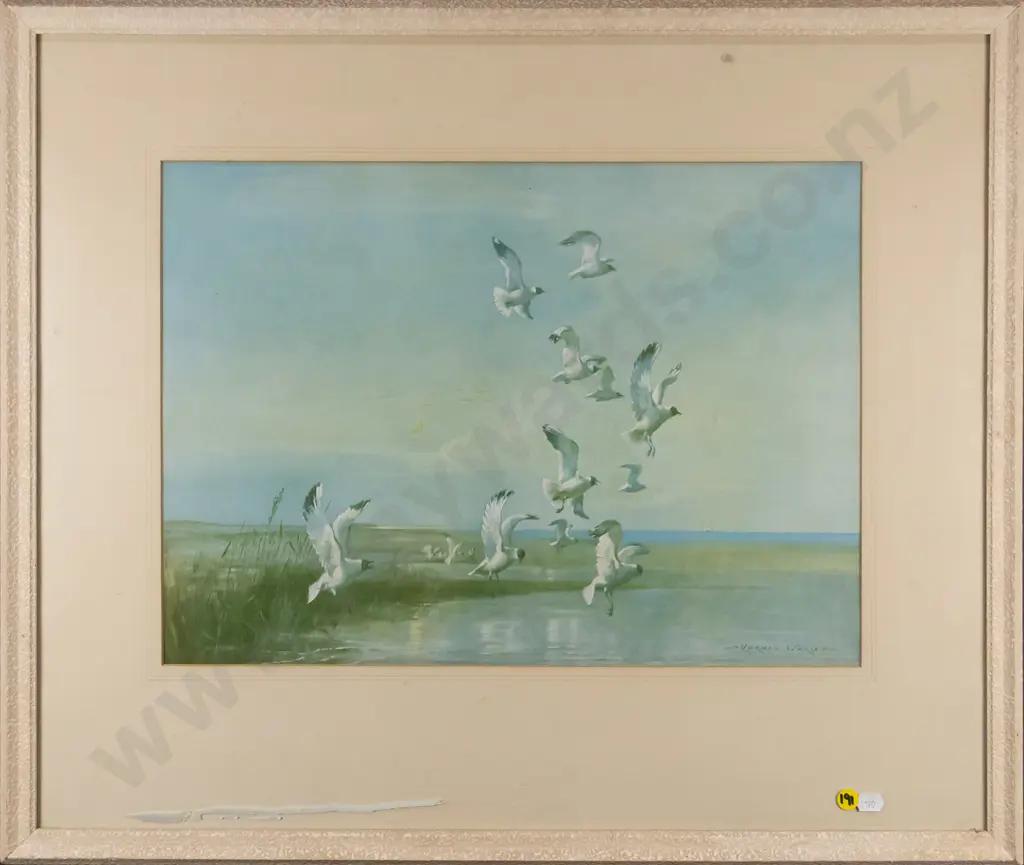 framed Vernon Ward print "Eventide" H-330 W-450 Image 1++