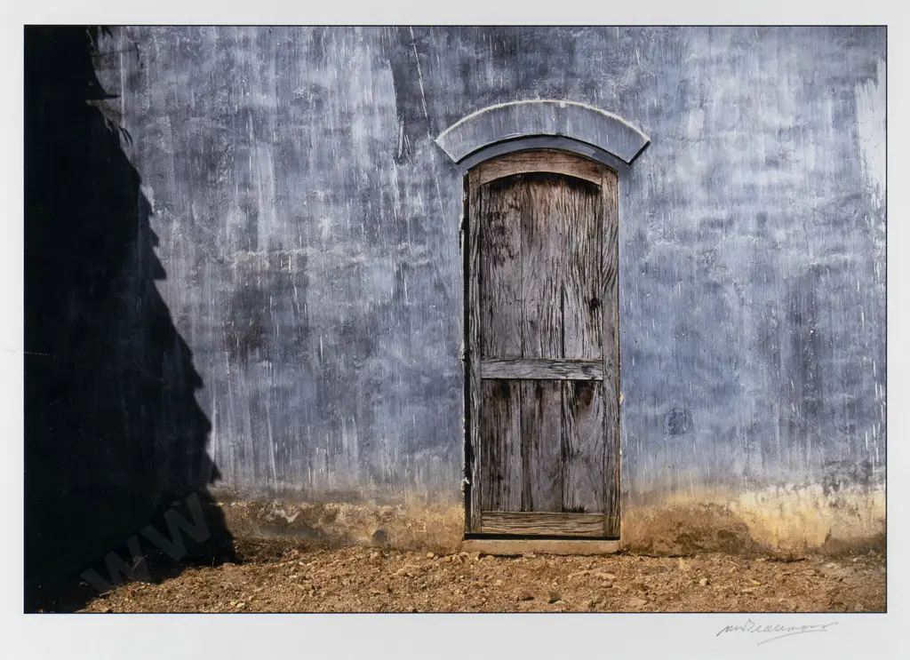 Matheson Beaumont 1998 - framed photograph - French jail, Son La,Vietnam " H-230  W-340 Image 1++
