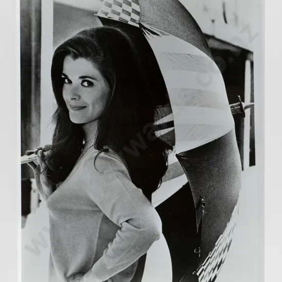 framed black & white photograph - Jessica Walter Grand Prix movie 1966 H-220 W-180