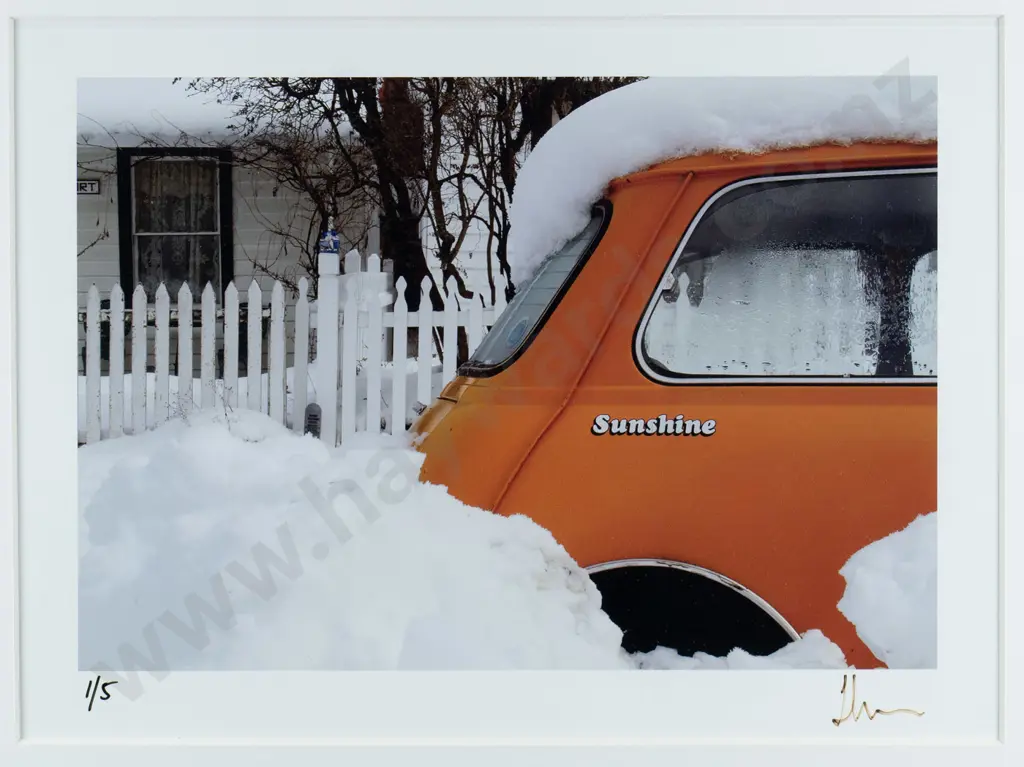 Jared Hunter Mason - framed photograph print 1/5  "Sunshine" H-140 W-210 Image 1++