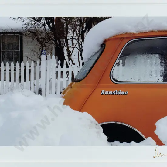 Jared Hunter Mason - framed photograph print 1/5  "Sunshine" H-140 W-210