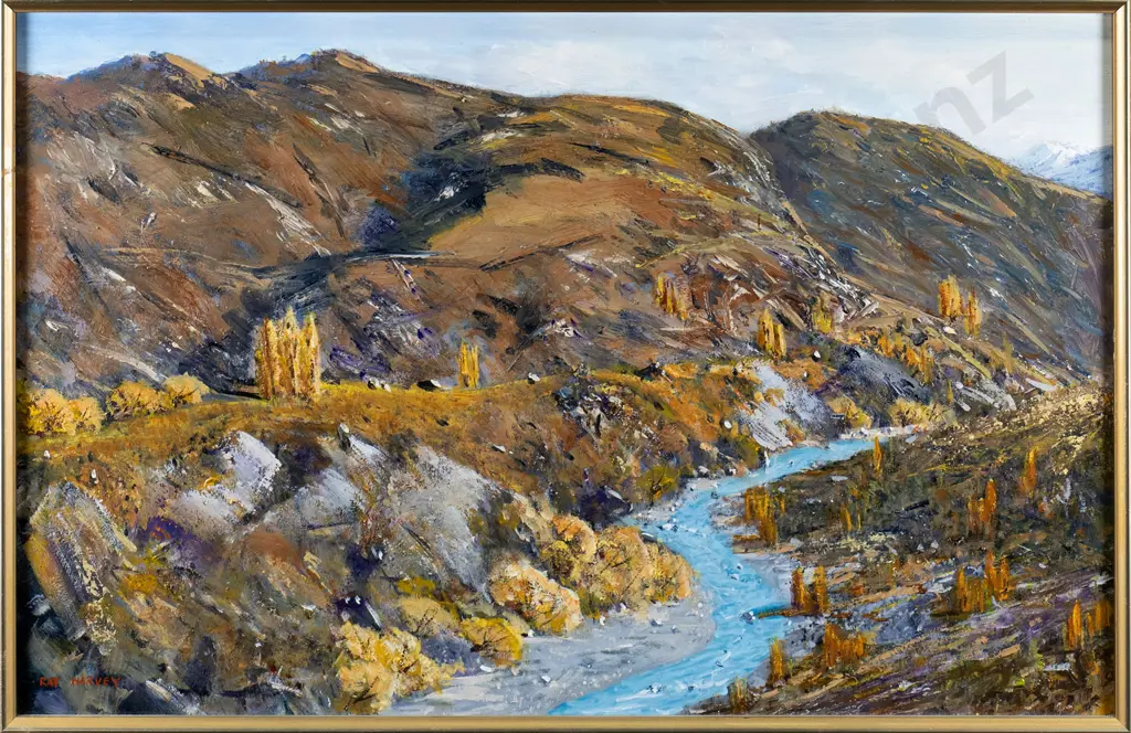Ray Harvey - framed oil - "Skippers" H-270 W-420 Image 1++