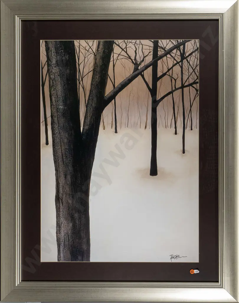 framed print - trees H-690 W-490 Image 1++