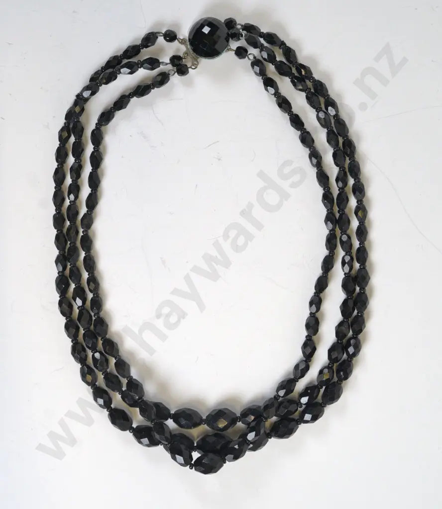 3 strand beaded necklace Image 1++