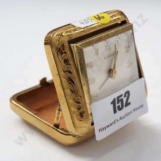 small Europa travel clock H-75 W-75