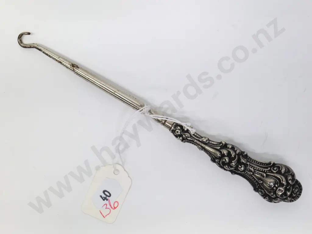 silver boot hook Image 1++