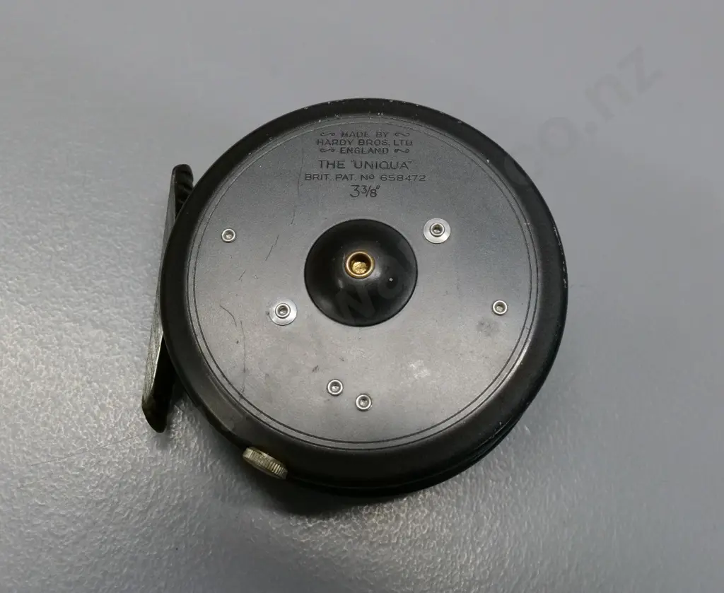 Hardy Bros. Uniqua 3 3/8" fishing fishing reel. Diameter 80 Image 1++