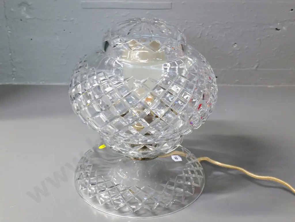 cut crystal table lamp H-250 Diameter 240 Image 1++
