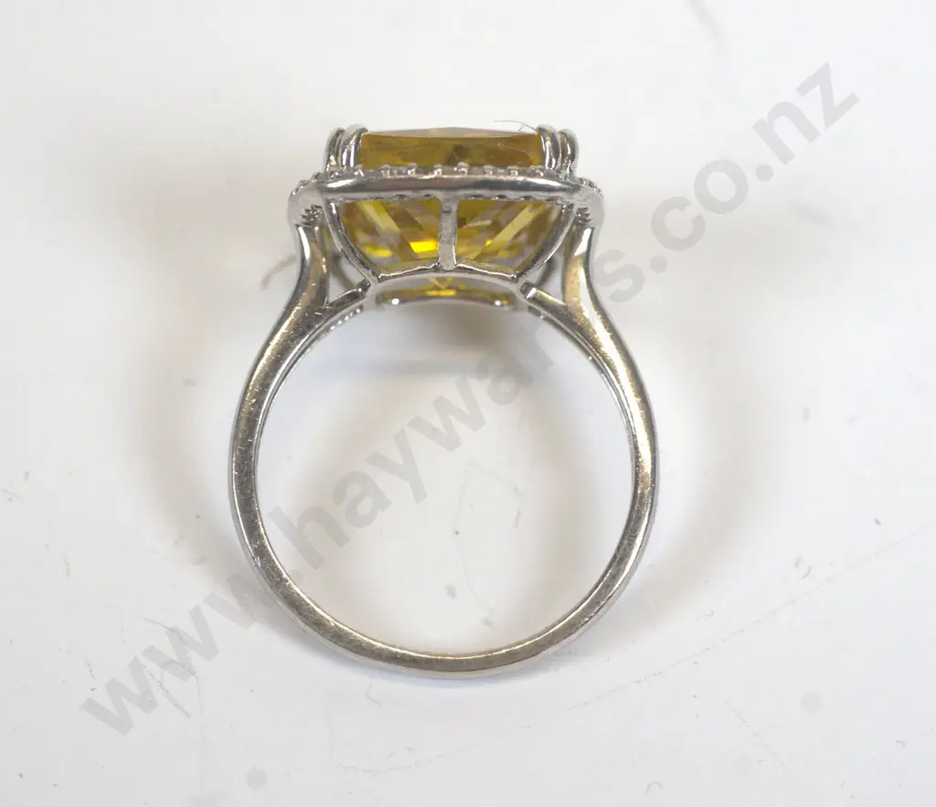 silver dress ring stamped 925 Image 1++
