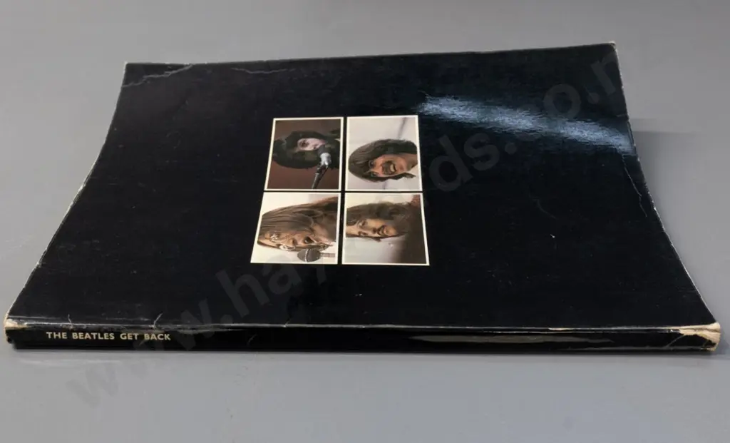 The Beatles - Get Back - original 1969 book of Ethan Russell photos, published by Apple - wear and loosening pages Image 1++